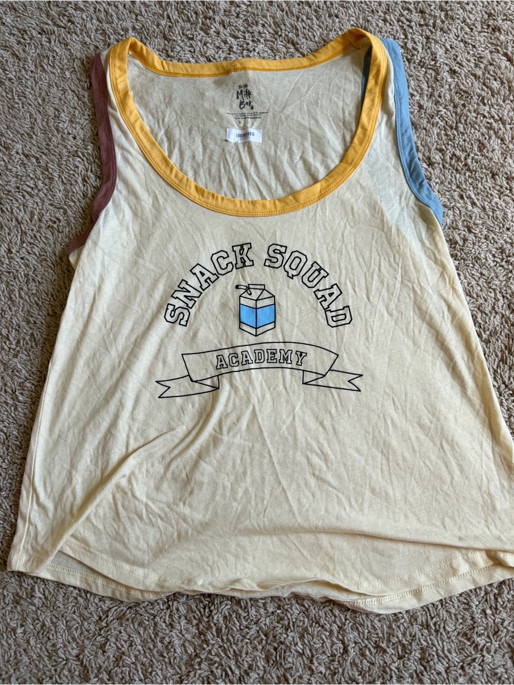 The Milk Bar Snack Squad Academy Tank Top Women’s Large